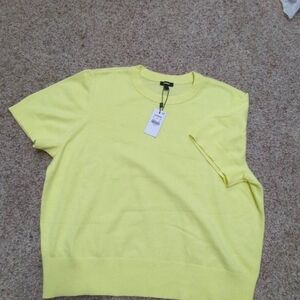 Express Yellow Sweatshirt